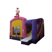 inflatable jumping castle hello kitty combo